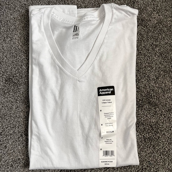 American Apparel | Shirts | American Apparel Unisexvneck | Poshmark